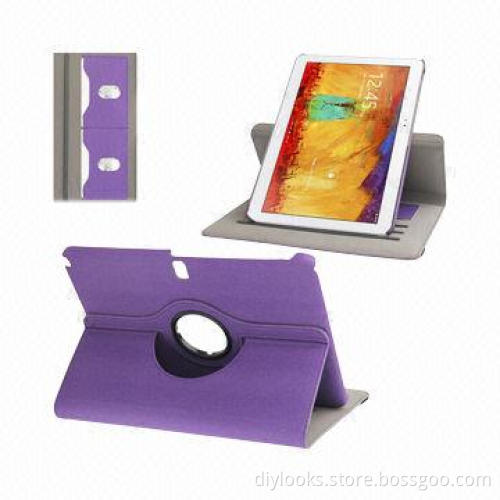 2014 Edition 360 Degrees Rotatable Cloth Texture Leather Case with Holder for Samsung Galaxy Note